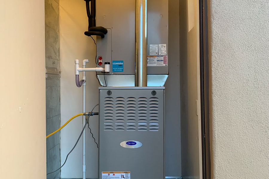 Residential HVAC system for emergency heating and cooling repairs